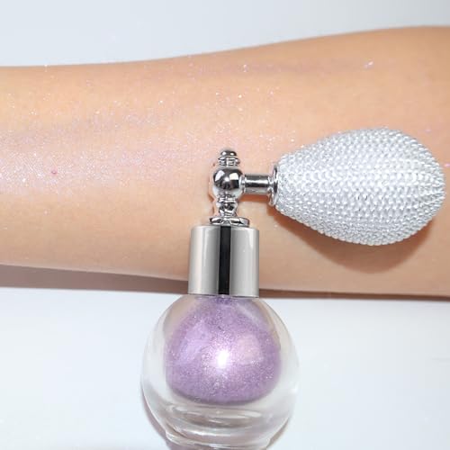 Shimmer Body Highlighter Powder Spray – Air Cushion Glitter