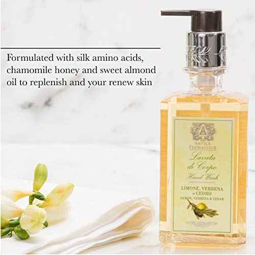 Antica Farmacista Hand & Body Wash - Luxury Nourishing Body Wash - Hydrating Hand Cleansing Wash - Bath & Body Gift - Acqua, 10 fl oz