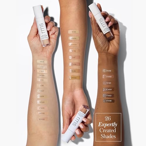 RMS Beauty Revitalize Hydra Concealer - Medium Coverage, Hydrating, Creaseproof with Built-In Brush