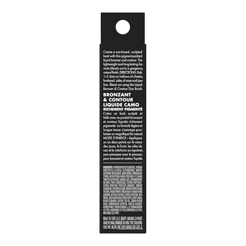 e.l.f. Camo Liquid Bronzer & Contour Light 3 - Natural Sun-Kissed Glow