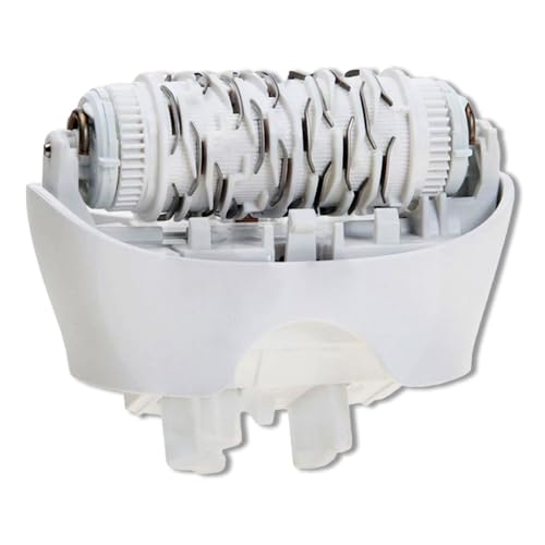 Replacement Epilator Head 81533164 Compatible with Braun Silk-?pil 7, Silk-?pil 9 and Xpressive | Extra Wide Epilation Head, White