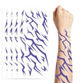 100 Demon Temporary Tattoos | Waterproof K-pop Cosplay Stickers