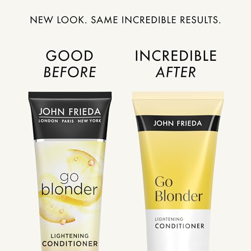 John Frieda Go Blonder Lightening Conditioner, Blonde Conditioner, 8.3 fl oz