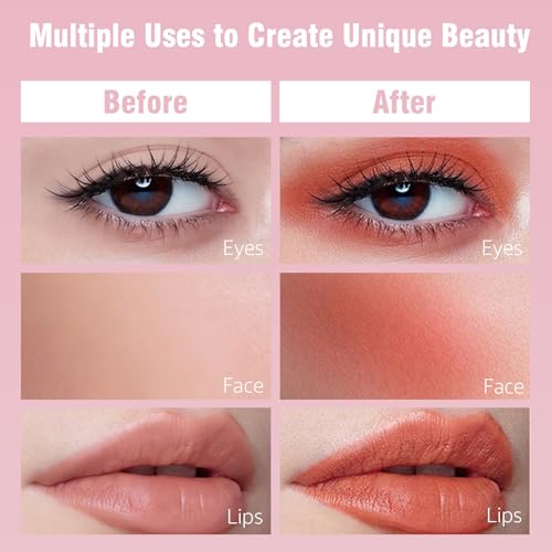 Cream Blush Stick - Multi-Use Cheek, Lip & Eye Makeup Shy Pink