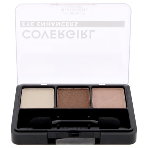 COVERGIRL Eye Enhancers 3-Kit Eyeshadow with Double-Ended Applicator