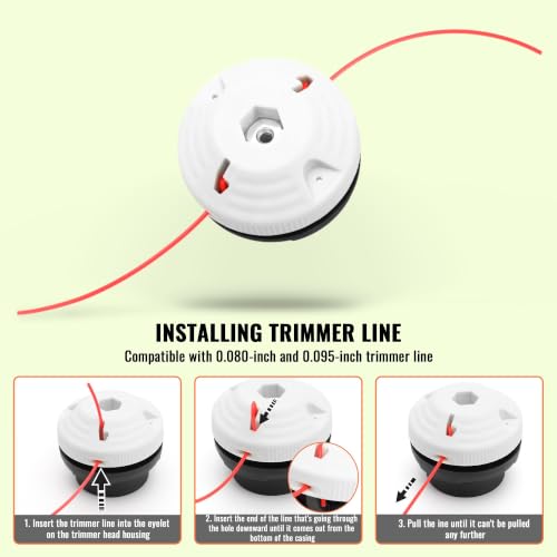 ERGIT Plastic Trimmer Head for Stihl PolyCut 6-2