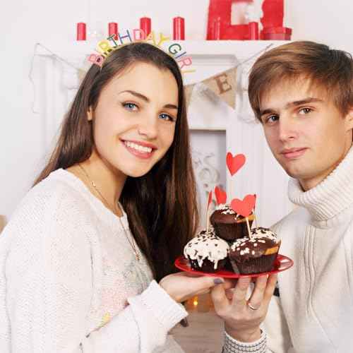 Happy Birthday Crown Rainbow Birthday Girl Headband Birthday Headpiece Birthday Crown Gift Party Decorations for Women Girls