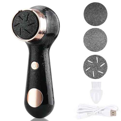 Electric Foot Callus Removers for Feet - Rechargeable Waterproof Portable Electronic Foot File Pedicure Tools for Cracked Heels Dead Skin