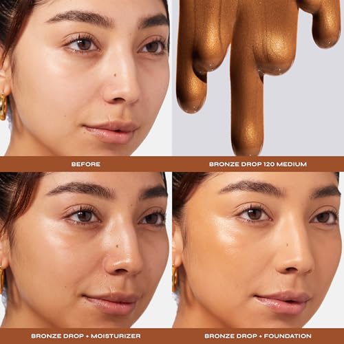 Milani Sun Kiss Liquid Bronzing Drops, Sheer Peptide Coverage