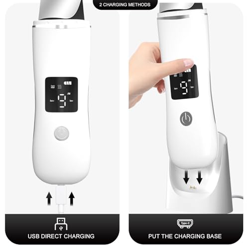 Face Scrubber Skin Spatula, 4-Mode Blackhead Remover & Pore Extractor