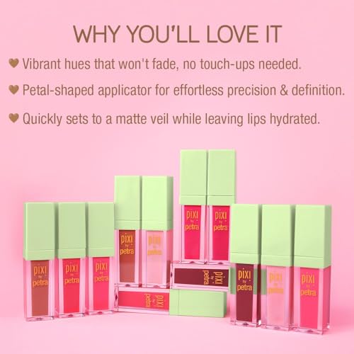 Pixi MatteLast Liquid Lipstick - Long-Wear Matte Lip Color