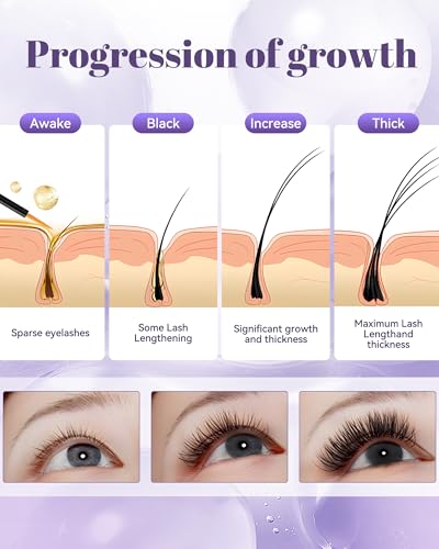 Lash Growth Serum for Longer Thicker Fuller Lashes