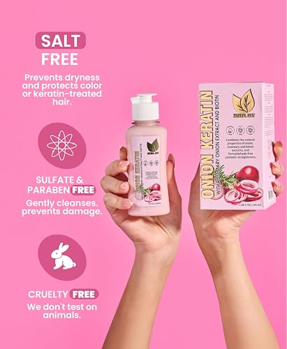 Onion Keratin Anti-Frizz Smoothing Treatment Duo Set