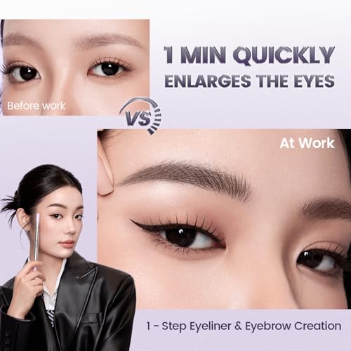 FOCALLURE Eyebrow Pen Micro Fork, Waterproof Brow Pencil