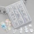 3D Flower Silicone Nail Molds for DIY Nail Art Charms