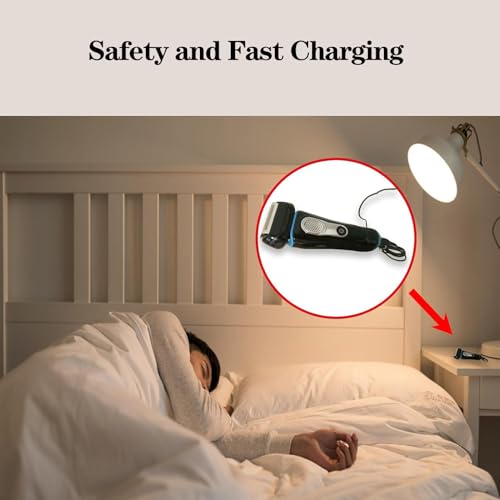 Charger Replacement for Braun Series 7 9 3 5 1 XT5 Electric Razor 3040s 340s 9385cc 370 720 760cc 790cc 720s-4 7865cc 9090cc 9330s 5018s 7020s 9095cc 3350cc-4 390cc Shaver 12V Power Supply Adapter