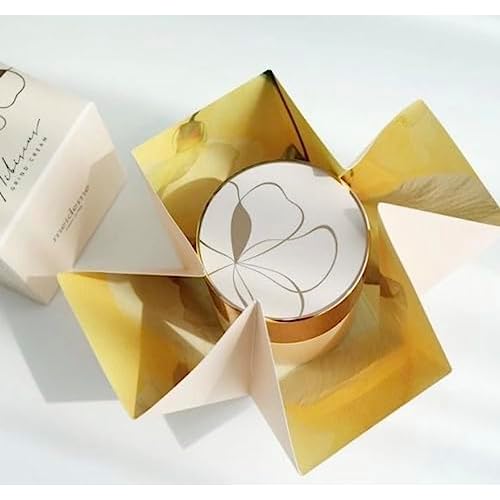 Gold Hibiscus Nourishing Grind Cream ? In-Depth Hydration with Plant-Derived Collagen Face Cream, Skin Moisturizing Cream, Farm-to-Me Korean Skin Care, Vegan Cruelty-Free (1.58 Oz)