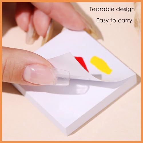 100 Sheets Waterproof Gel Nail Polish Palette Paper for Nail Art