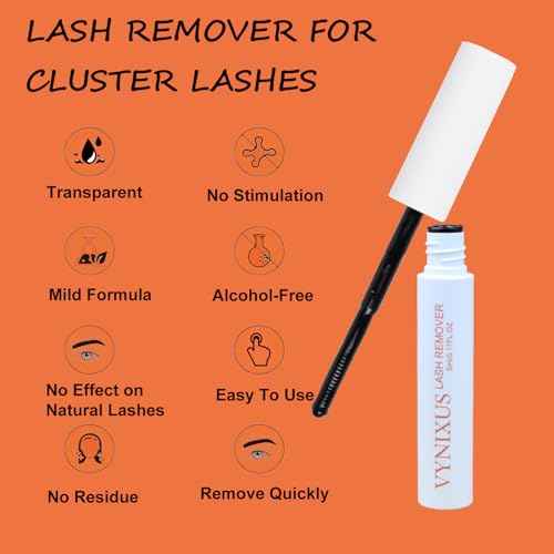VYNIXUS Cluster Lash Remover - 5ML Eyelash Extension Glue Remover