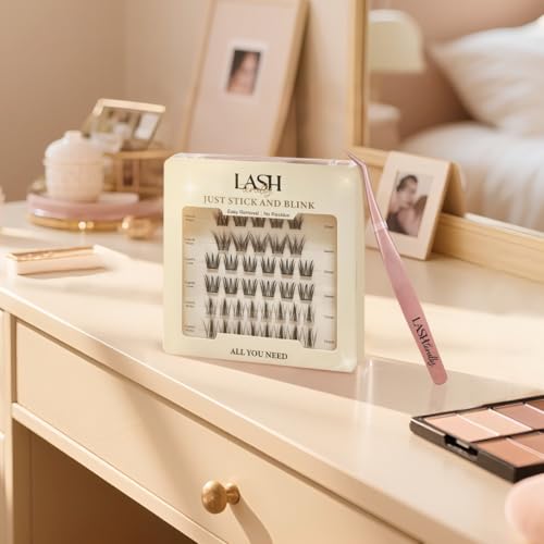 Self-Adhesive Lash Clusters Kit - 3 Styles, Glue-Free