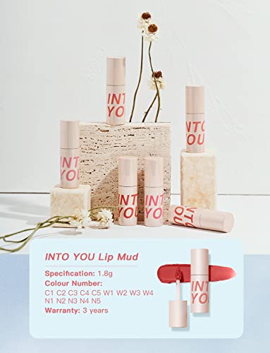 INTO YOU Matte Lip Mud - Long Lasting Waterproof Lipstick