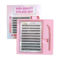 Self Adhesive Eyelash Clusters Kit - D Curl, Reusable Lashes