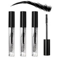3-Piece Clear Eyebrow Gel Set - Waterproof Brow Styling Kit