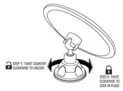 JiBen LED Lighted 10X Magnifying Makeup Mirror with Power Locking Suction Cup, Bright Diffused Light and 360 Degree Rotating Adjustable Arm, Portable Cordless Home and Travel Bathroom Vanity Mirror