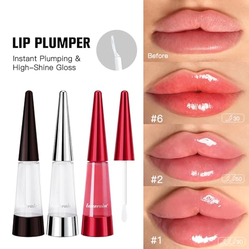 BAISEN DIARY Lip Plumping Oil - Ultra-Hydrating Glossy Finish