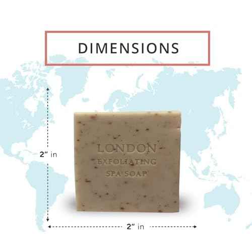 Greenwich Bay Trading Company Spring Garden Bloom Flower Shea Butter Soap Gift Set ? Floral Shea Butter Soap Set of Six ? Luxurious, Moisturizing, and Perfect for Gifting, 1.9oz (Destination)