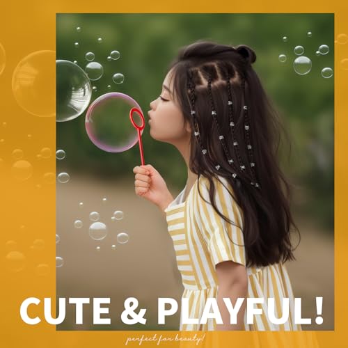 Teenitor Clear Elastic Hair Bands, 2000pcs - Mini Hair Ties