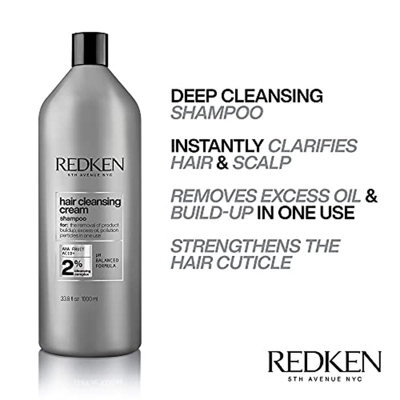 Redken Detox Hair Cleansing Cream Shampoo - Clarifying for All Hair Types