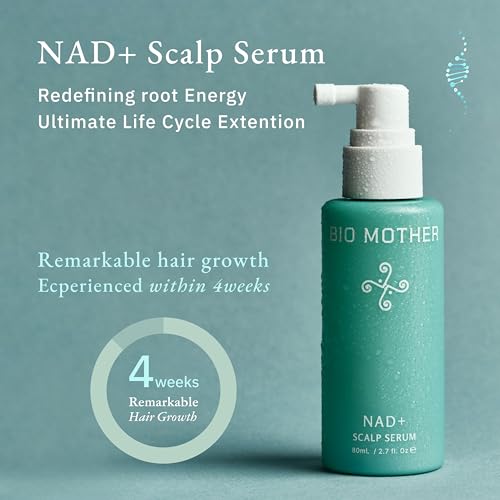 NAD+ Scalp Mist Serum with Caffeine & Bakuchiol, 2.7oz