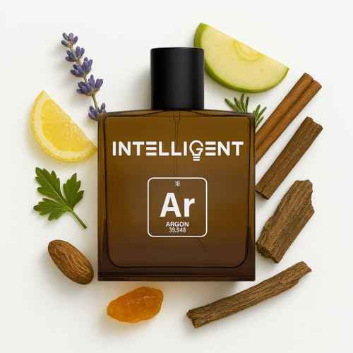 Intelligent Argon Eau de Parfum | Cologne for Men | Dark, Aromatic, and Tantalizing | 3.4 Fl Oz (100 mL)