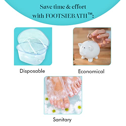 Footsie Foot Bath Liners, 10 Count