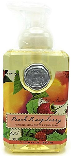 Michel Design Works Peach Raspberry Foaming Shea Butter Hand Soap 17.8 Fl Oz