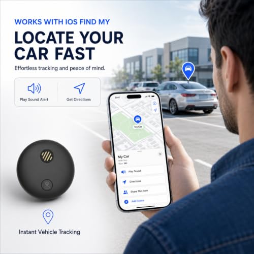 Mini GPS Tracker for Cars, No Monthly Fee, Waterproof
