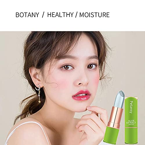 Petansy 3 Pack Aloe Vera Temperature Color Change Lipstick