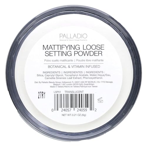 Palladio 4 Ever+Ever Mattifying Loose Setting Powder (Mattifying Powder)