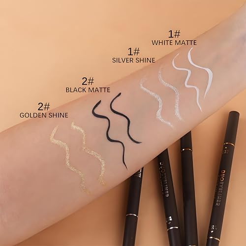 CCbeauty 4-Color Liquid Eyeliner Set - Waterproof & Long-Wear