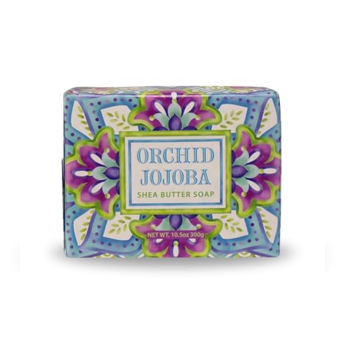 Greenwich Bay Trading Company Shea Butter Soaps with Essential Oils and Natural Extracts 10.5oz (Gardeners)