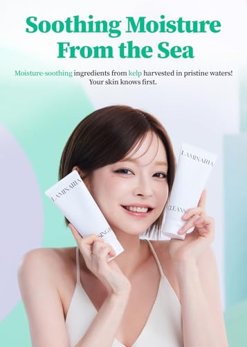 SHIONLE Laminaria Face Wash 2-in-1 - Deep Cleanser & Hydrating Mask for Sensitive Skin, 120ml