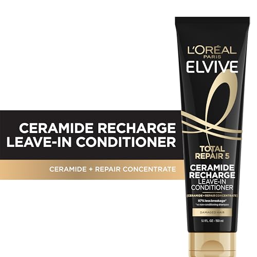 L'Oreal Paris Elvive Total Repair 5 Leave-In Conditioner, 5.1 oz