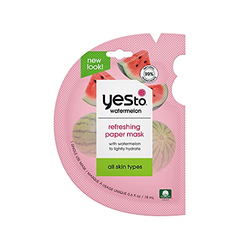 Yes To Super Fresh Paper Mask, Watermelon, 3 Count