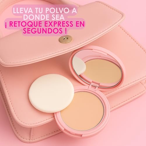 Pink Up Mineral Cover Compact Powder | Matte Finish