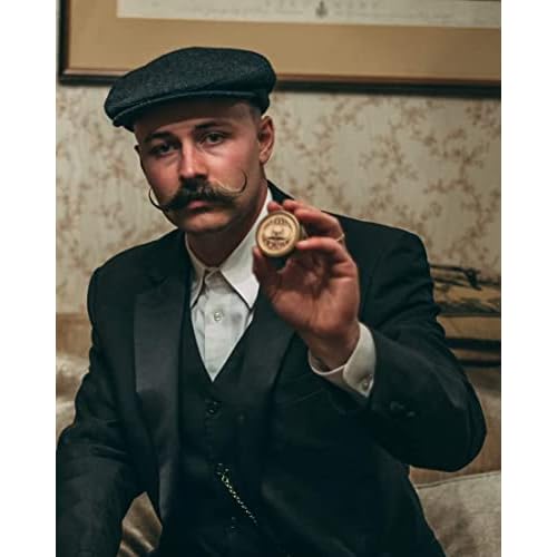 THE VINTAGE GROOMING CO. Sudden Death & Black Magic Sudden Death No Heat Needed Mustache Wax Set