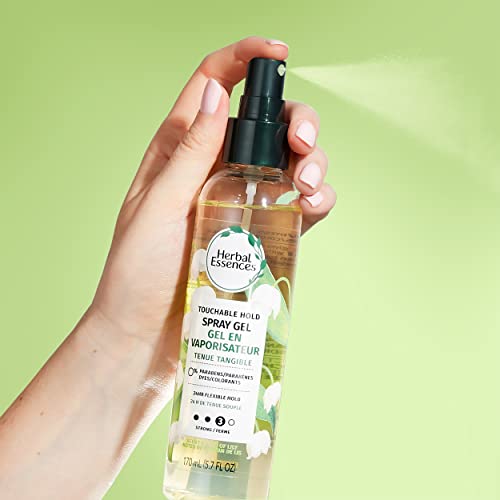 Herbal Essences Touchable Hold Hair Spray Gel 5.7oz Pack of 3 - New Version