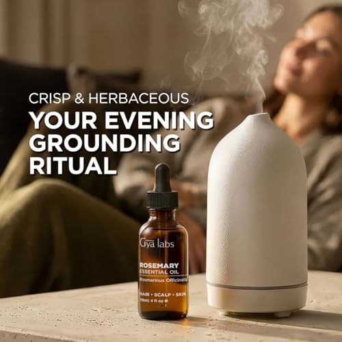 Pure Spanish Rosemary Essential Oil 4 fl oz - Hair & Aromatherapy