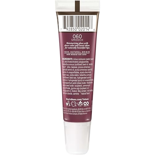 Burt's Bees Lip Shine Moisturizing Lip Gloss, Smooch - 1 Tube