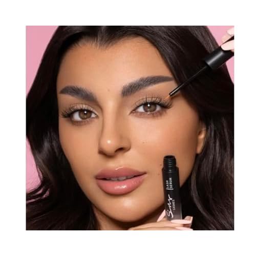 LASHES Physician-Formulated Natural Eyelash Enhancer Serum purified Eyelash | fuller &longer looking Eyelashes | safe for sensitive Eyes | 60 -day supply 3.5ML